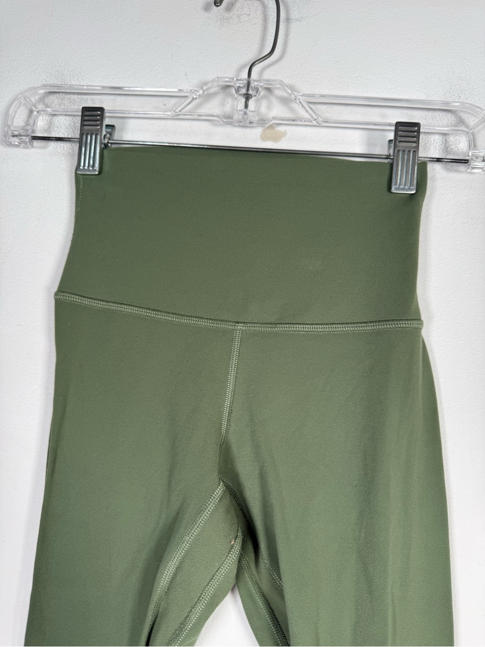 Lululemon Athletica Women’s Size 0 Green Pull On High Rise Align Leggings - Picture 2 of 5